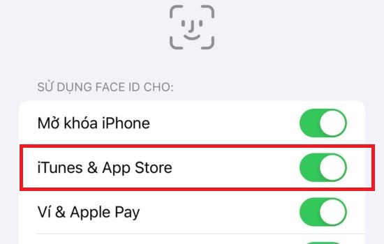 Tải Ứng Dụng trên iPad qua Face ID bước 2