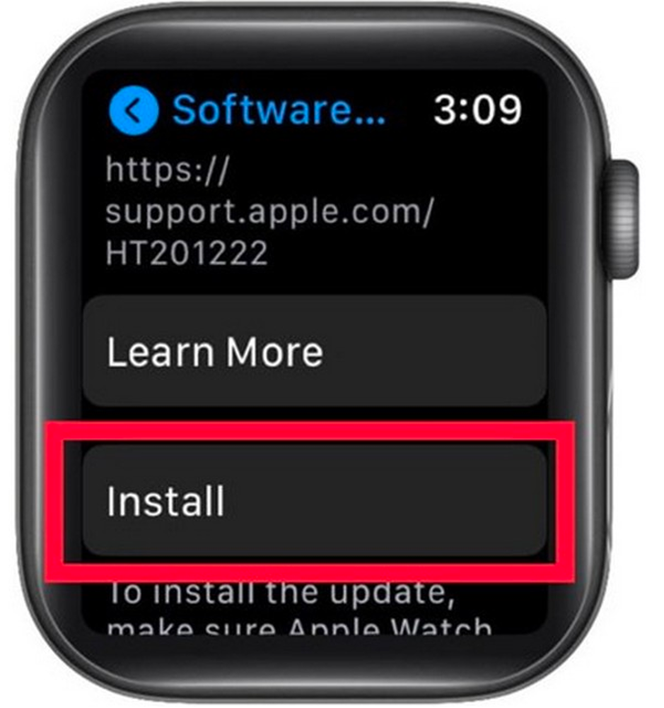 Cách cập nhật Apple Watch khi chưa kết nối trực tiếp từ WatchOS  B6