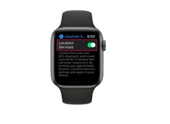 Bật theo dõi vị trí trên Apple Watch 