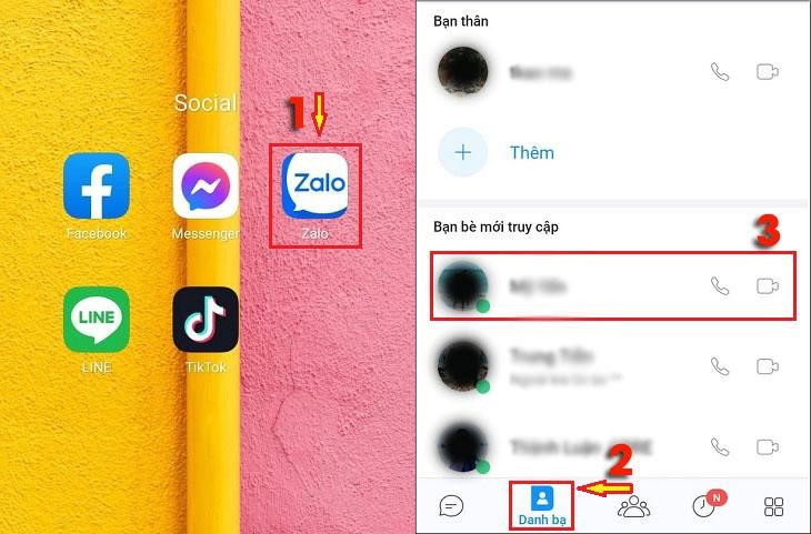 cách chặn Zalo đơn giản bước 1