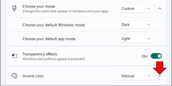 Cách đổi màu thanh Taskbar Win 11 B3
