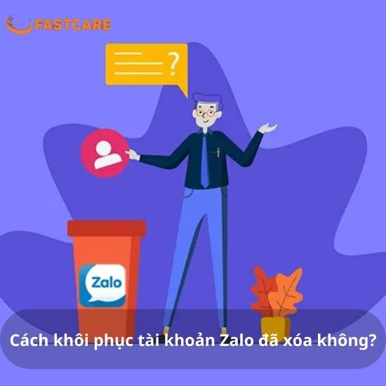 Cách khôi phục tài khoản Zalo đã xóa Cách khôi phục tài khoản Zalo đã xóa