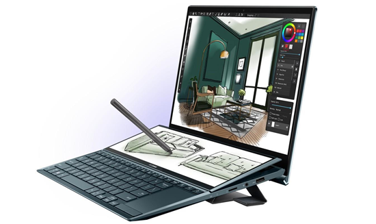 Cách kiểm tra tình trạng chai pin laptop Asus Zenbook Duo 14 UX482 Cách kiểm tra tình trạng chai pin laptop Asus Zenbook Duo 14 UX482