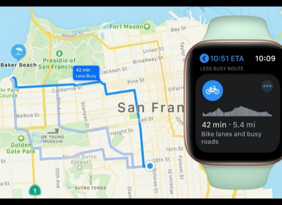 Cách sử dụng Google Maps trên Apple Watch để tìm vị trí hiện tại của bạn