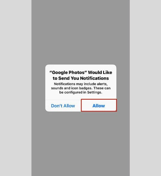 Cách tải ảnh lên Drive bằng iPhone tự động bằng Google Photos bước 2