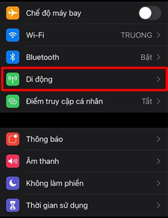 Khóa SIM bằng cách thiết lập mã PIN B2 Khóa SIM bằng cách thiết lập mã PIN B2