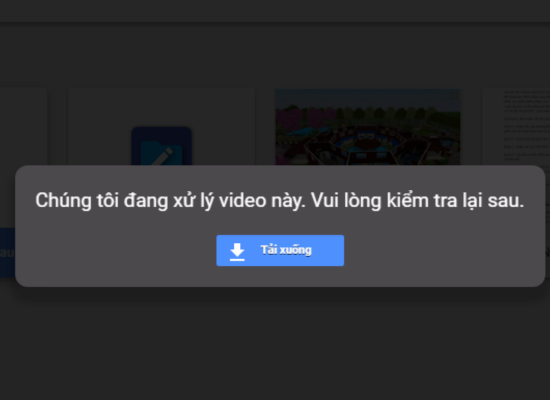 Check lại loại tệp Video hỗ trợ