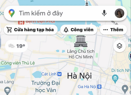 cách xem tình hình giao thông trên Google Maps bước 1
