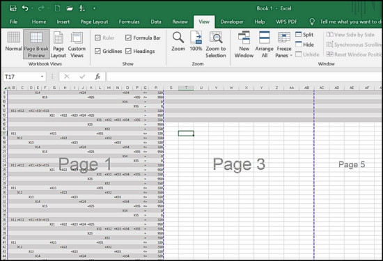 Chỉnh cho bảng Excel vừa khổ giấy