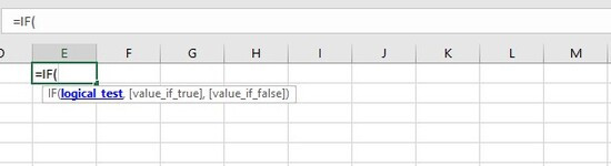 Công thức cách sử dụng hàm IF trong Excel