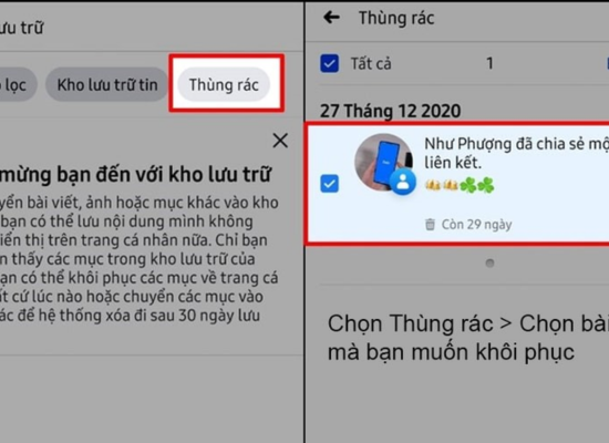 Khôi phục bằng điện thoại bước 4