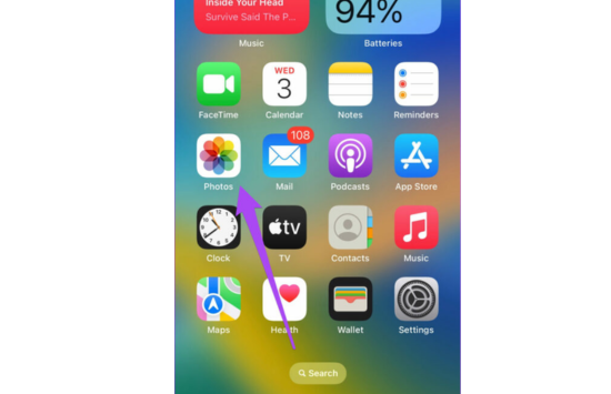 Đồng bộ hóa ảnh với Apple Watch B1