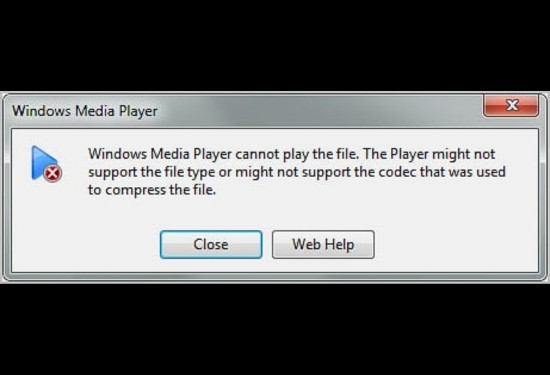 Nguyên nhân Windows Media Player không mở được video
