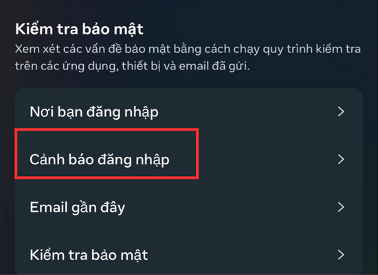 Nhận thông báo về lần đăng nhập Facebook từ thiết bị lạ Nhận thông báo về lần đăng nhập Facebook từ thiết bị lạ