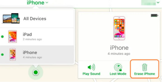 Sử dụng Find My iPhone B3
