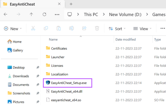 Tải lại phần mềm Easy Anti-Cheat bước 5