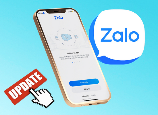 Update phiên bản mới của Zalo