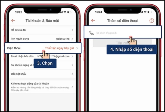 vì tài khoản Shopee chưa được xác minh số điện thoại bước 3 vì tài khoản Shopee chưa được xác minh số điện thoại bước 3