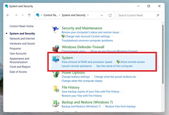 Xem tên laptop Dell trên Win 10 và Win 11 bằng Control Panel bước 3