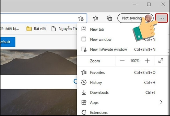 Xóa dữ liệu duyệt web B1