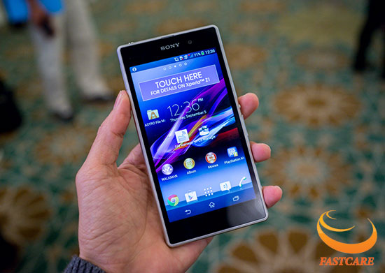 Thay mat kinh man hinh Sony Xperia Z1 gia tot