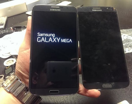 thay man hinh Samsung Mega 6.3