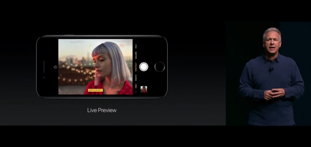 tính năng chụp ảnh portrait trên iphone 7 plus