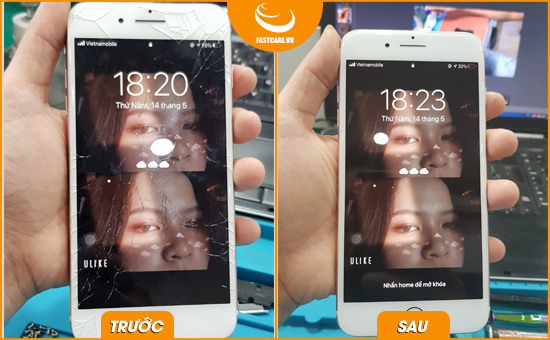 thay man hinh iphone 6s plus chinh hang