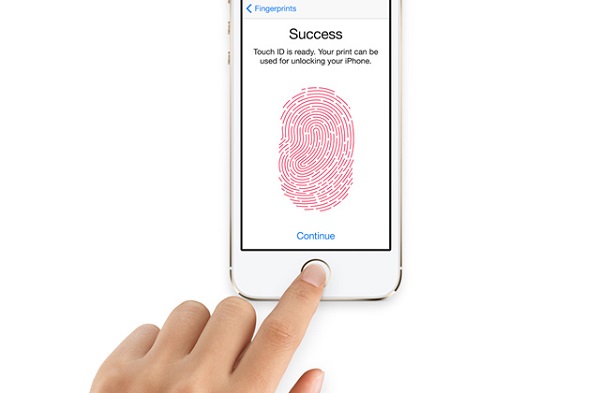 Mở khóa iPhone 7 bằng cách chạm nhẹ vào Touch ID 