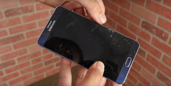 Samsung Note 5 bi soc man hinh