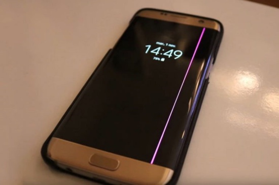 Samsung S7 Edge bi loi soc man hinh