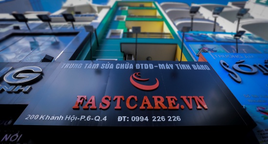 FASTCARE - trung tâm sửa chữa điện thoại - máy tính bảng hàng đầu tại TP.HCM