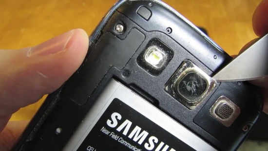 Samsung J7 bi loi camera sau
