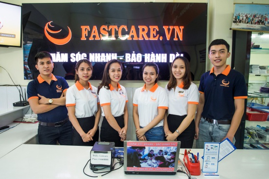 Đội ngũ nhân viên chuyên nghiệp của FASTCARE