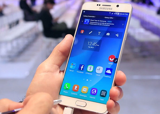Samsung Note 5 loi mat chuong