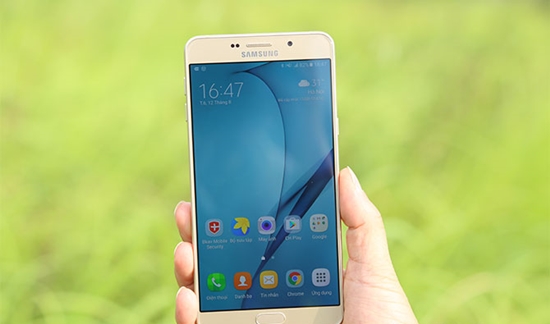Cam ung Samsung A9 Pro khong nhay