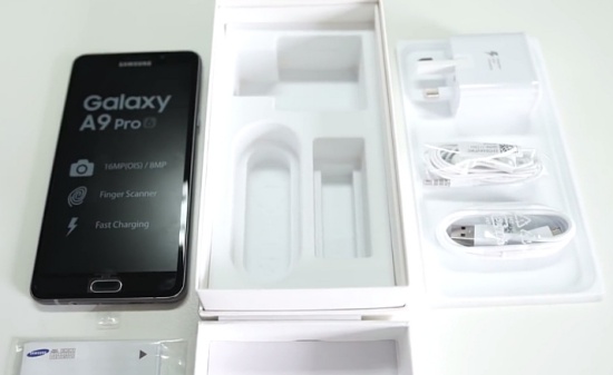 Samsung A9 Pro hao pin nhanh