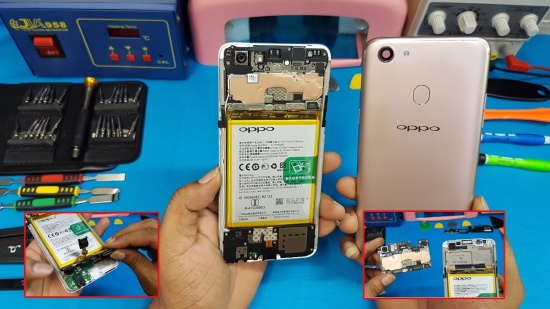Oppo F5 hao pin nhanh