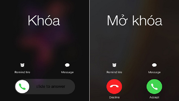 Thay đổi cách nhận cuộc gọi trên iPhone