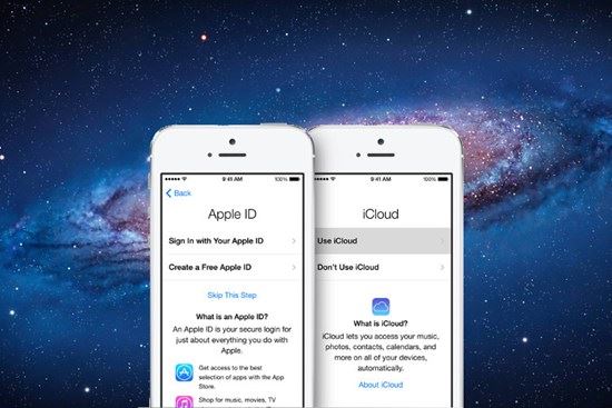 dang xuat iCloud tren iPhone