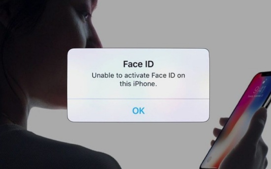 Lỗi Face ID trên iPhone X
