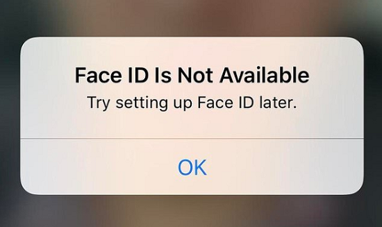 iPhone báo Face ID không khả dụng