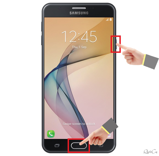 Cách chụp màn hình trên Samsung J7 Prime