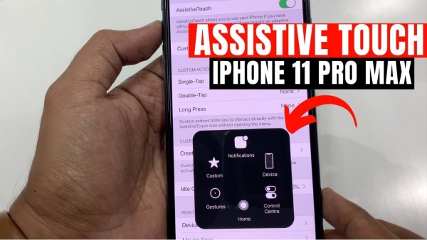 Ngoài bật/tắt nút Home ảo, còn có cách nào sử dụng và tùy chỉnh tính năng này trên iPhone 11 Pro không?