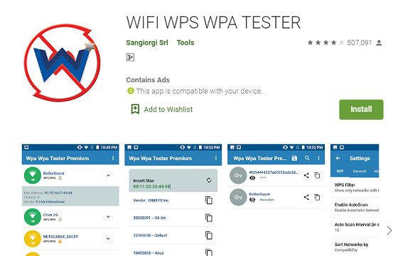 Wifi Wps Wpa Tester