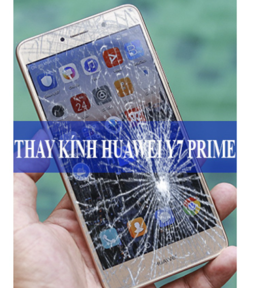 Mặt kính huawei y7 prime bị trầy xước nên thay màn hình hay mặt kính