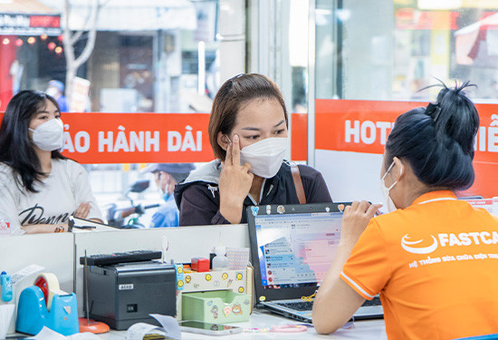 Fastcare tư vấn tận tâm và nhiệt tình
