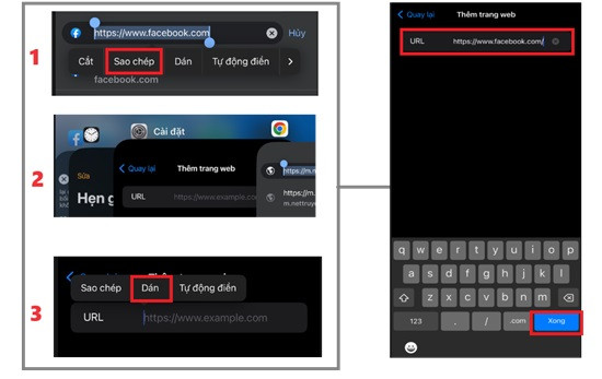 Cách chặn trang web trên iPhone bước 4
