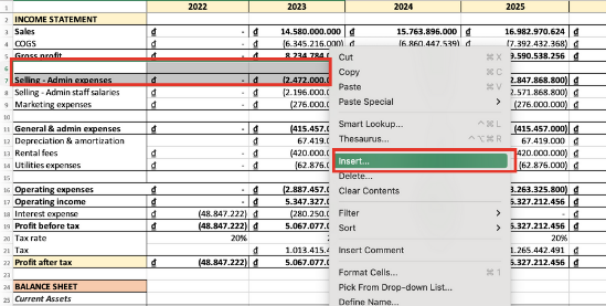 Cách chèn thêm nhiều hàng ngang trong Excel 2010 Cách chèn thêm nhiều hàng ngang trong Excel 2010