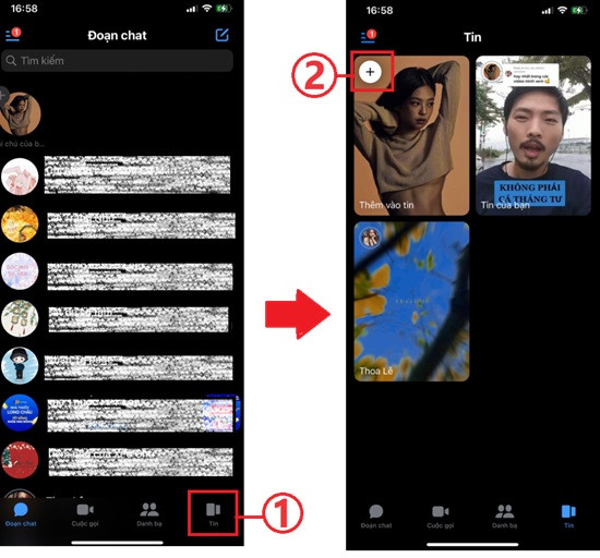 Cách đăng story Facebook dài hơn trên iPhone bước 2